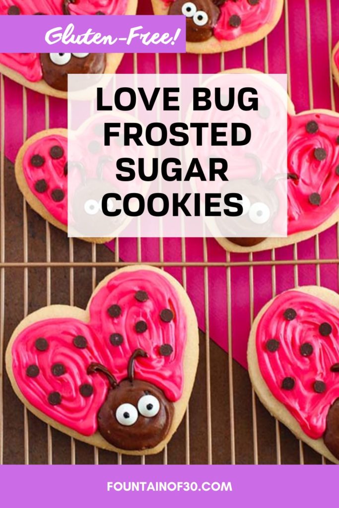 valentine frosted sugar cookies fountainof30