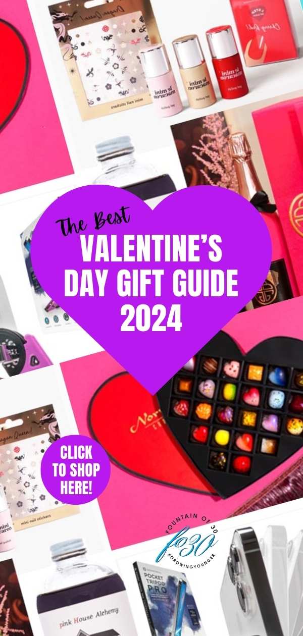 the best Valentine's Day Gift guide of unique present ideas 2024 fountainof30
