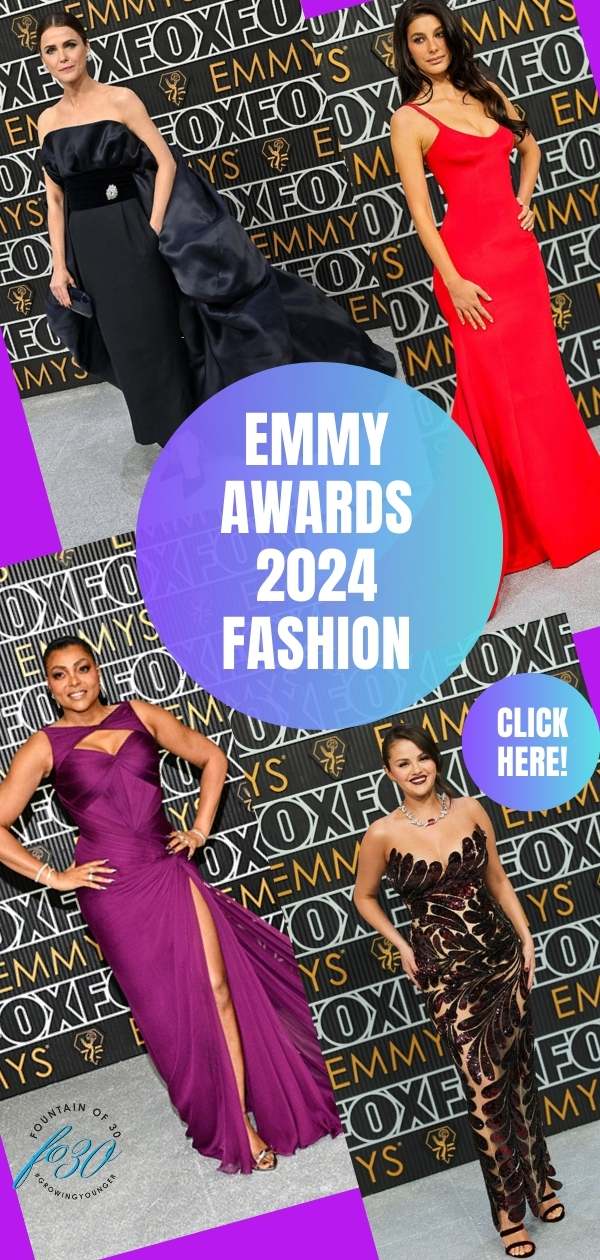 emmy awards fashion 2024 red carpet celebrities fountainof30