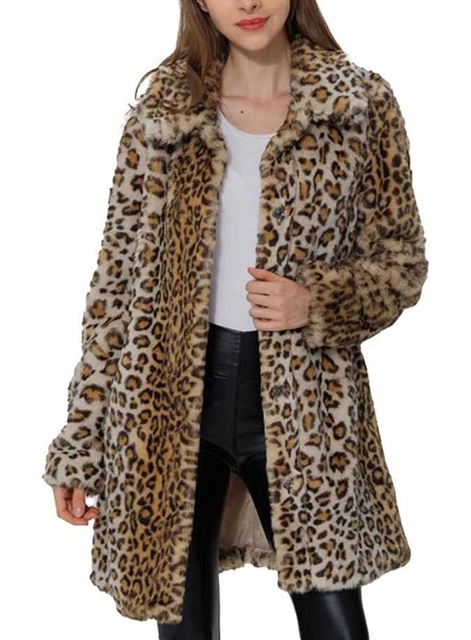 Leopard coat Fashion New Year's Resolutions