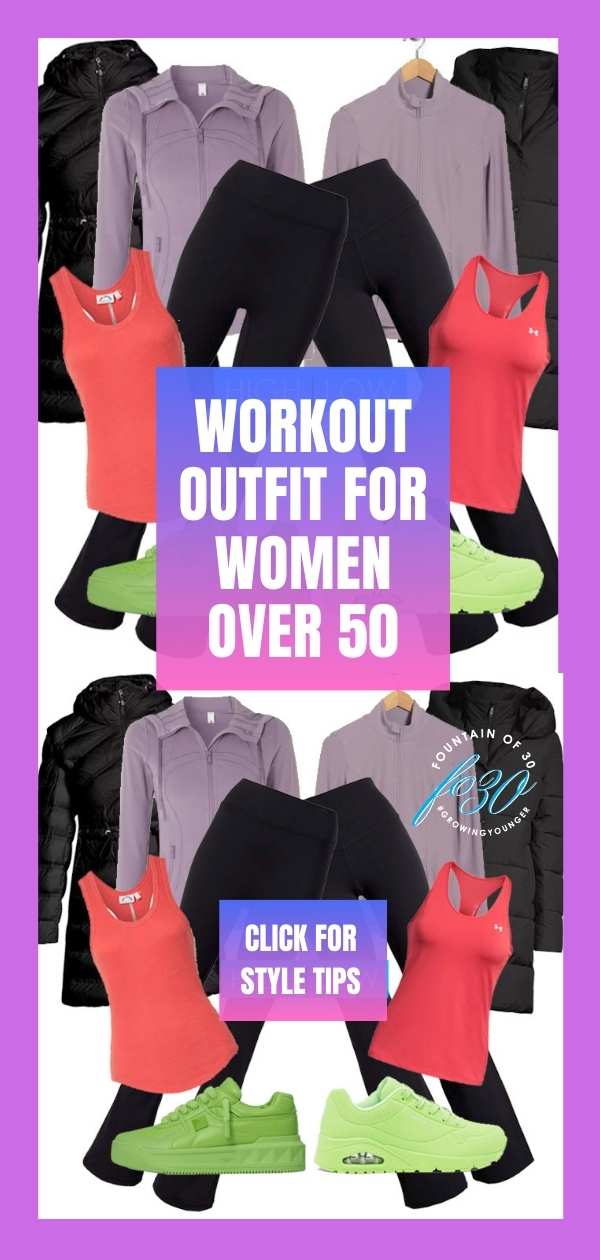 workout outfit for women over 50 fountainof30