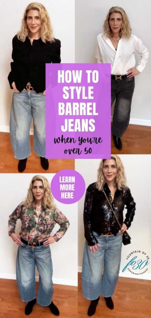 The Best Barrel Jeans For Women Over 50 And How To Style Them The Best Barrel Jeans For Women Over 50 And How To Style Them