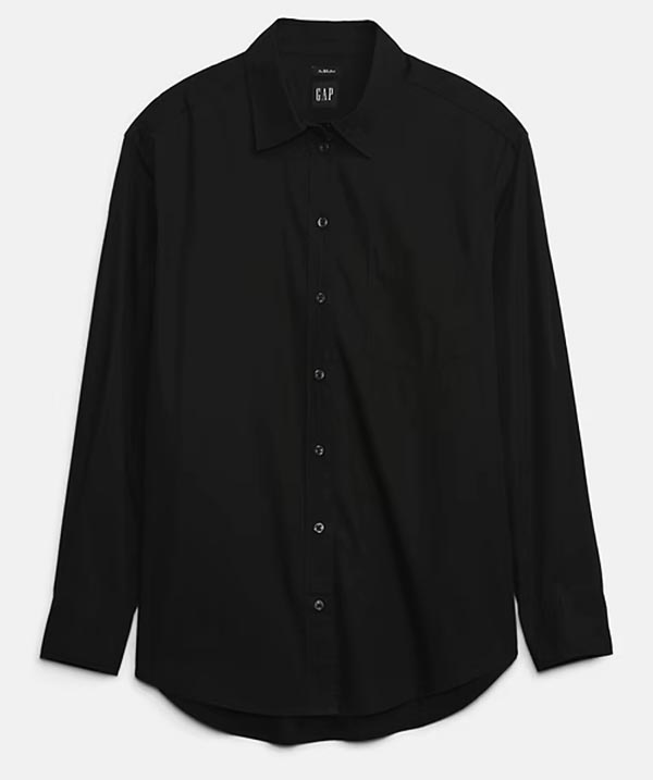 basic black shirt spring trend fountainof30