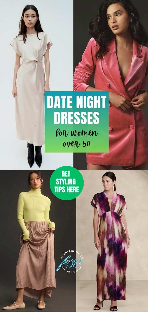 how to style date night dresses for women over 50 fountainof30