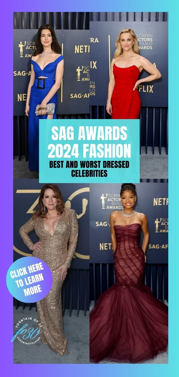 SAG Awards 2024 fashion best and worst dressed celebrities on the red carpet fountainof30