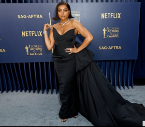 Taraji P Hensen in Giambattista Valli