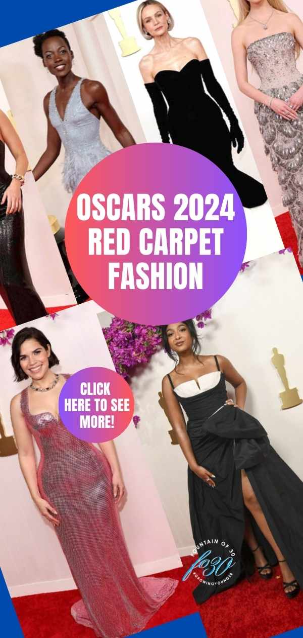 oscars red carpet fashion 2024 fountainof30