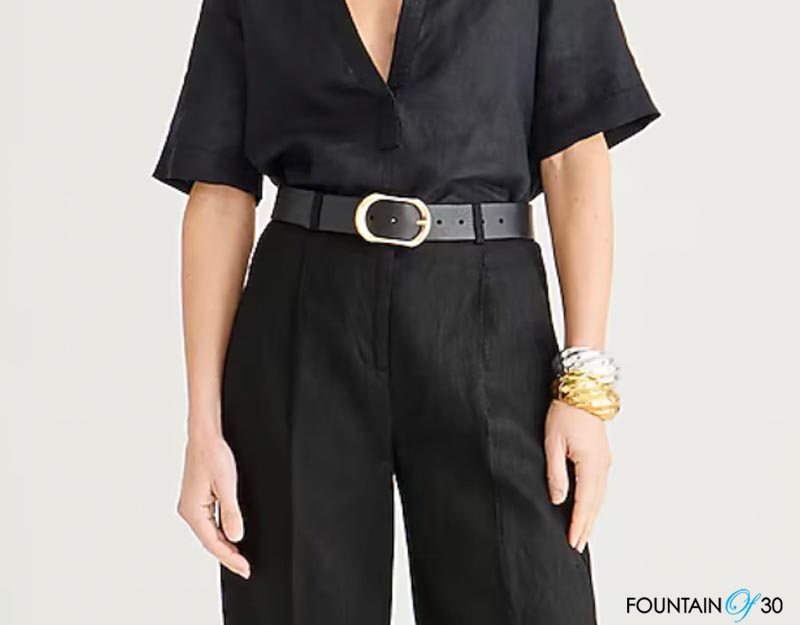 how to wear basic black for spring summer fountainof30