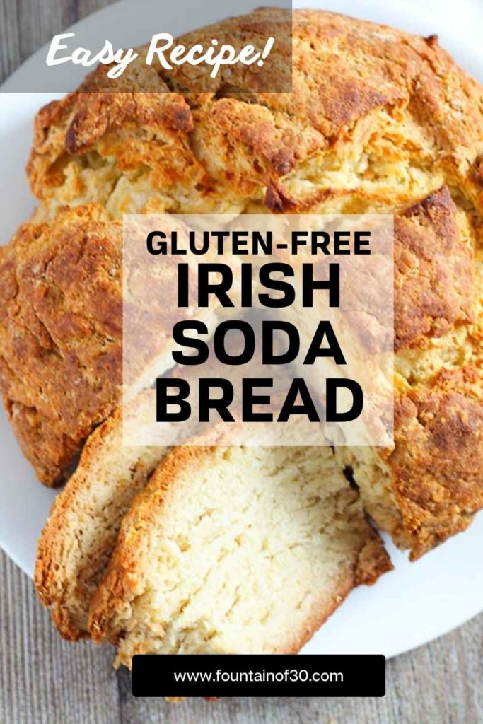 easy gluten free Irish soda bread fountainof30