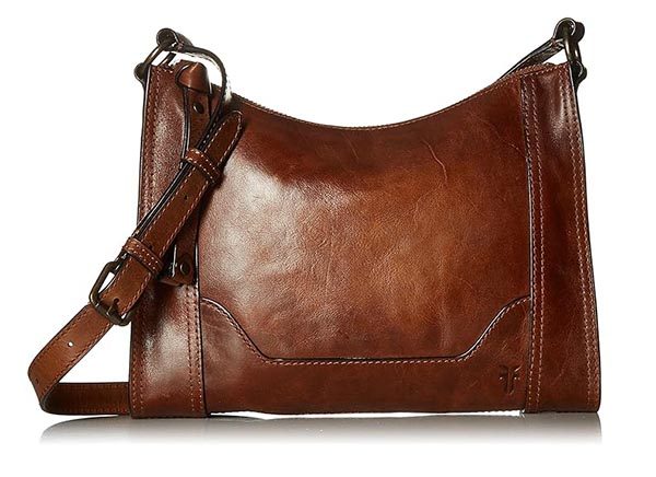 Frye Melissa Zip Crossbody in cognac fountainof30