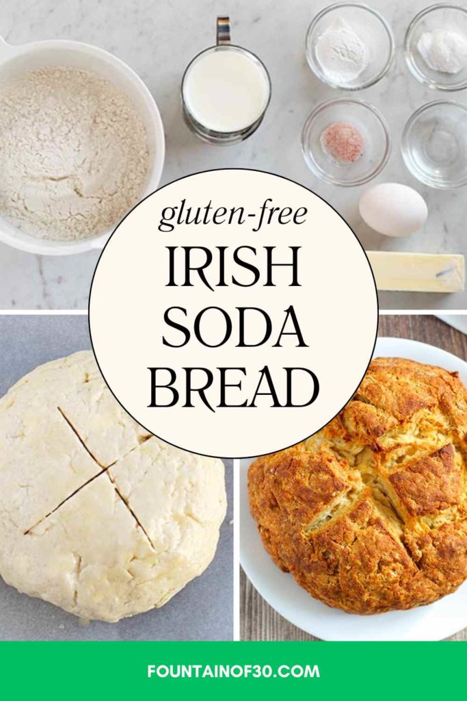gluten free Irish soda bread fountainof30