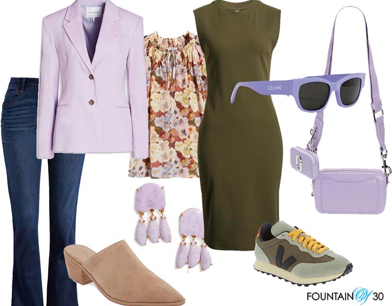 pastel lilac color trend outfits fountainof30