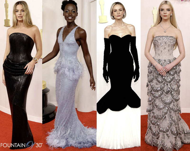 best oscars 2024 red carpet fashion fountainod30