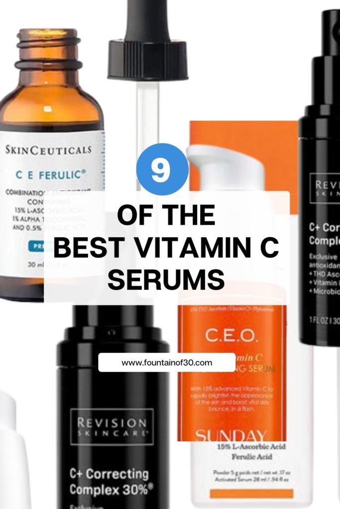 9 of the best vitamin C serums for your skin fontainof30