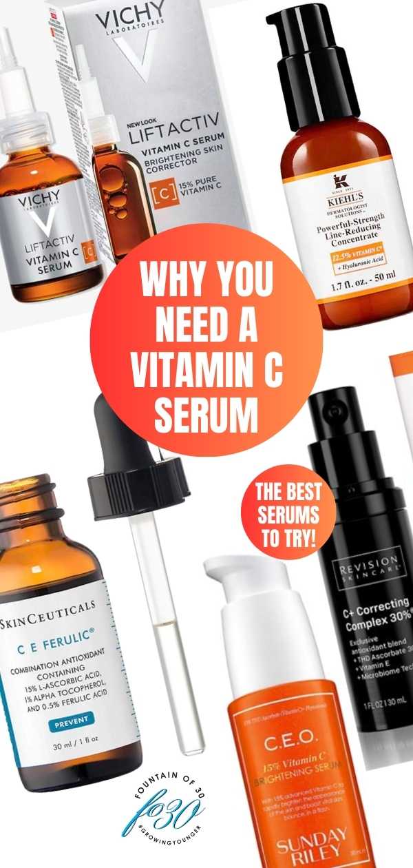 why you need a vitamin c serum and how to use one fountainof30