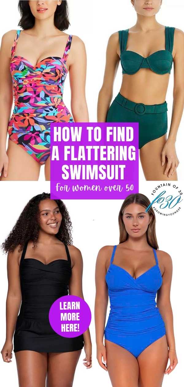 flattering swimsuits for women over 50 and where to shop fountainof30