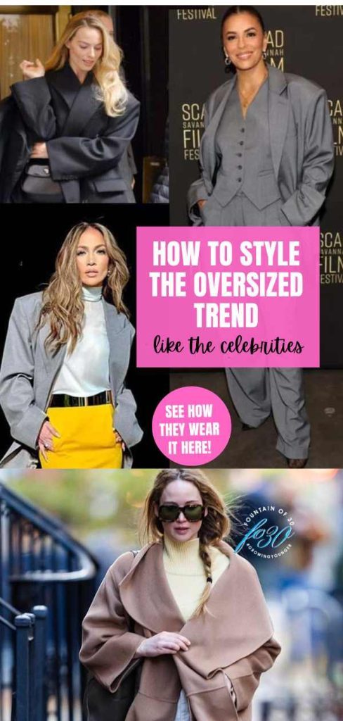 Over Ressed Style How To Rock The Oversized Fashion Trend Like the Celebrities ...