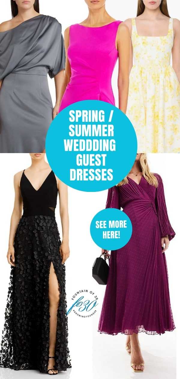 Chic Spring/Summer Wedding Guest Dresses from Black Tie to Casual ...