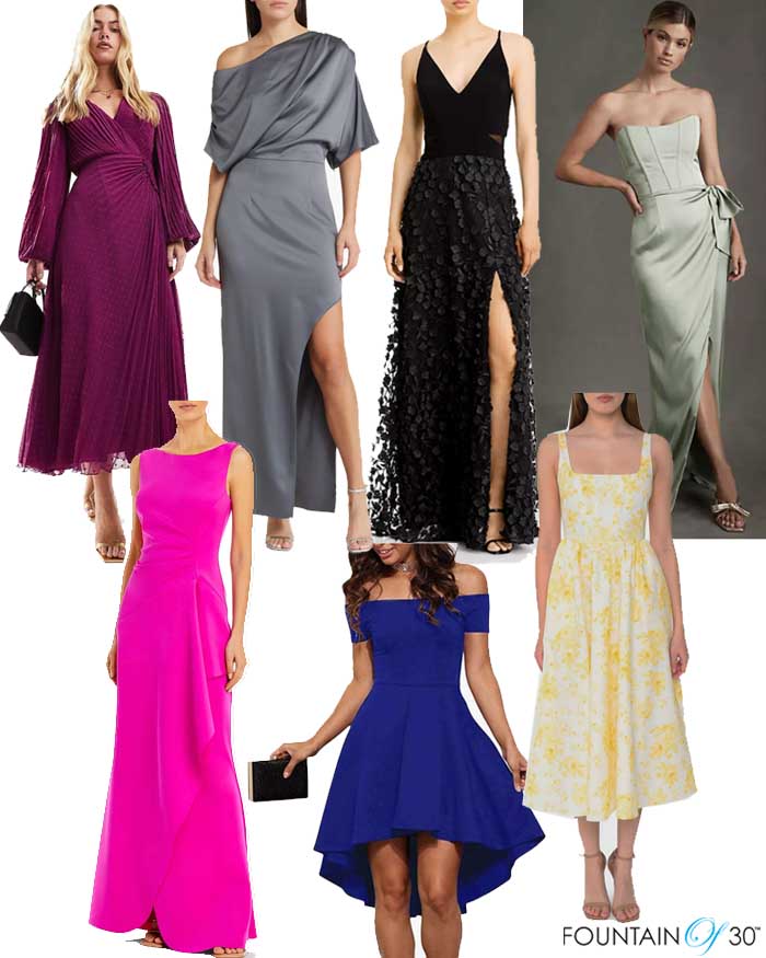 spring summer wedding guest dresses coctail gowns casual fountainof30