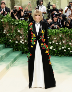 Anna Wintour in Loewe met gala 2024