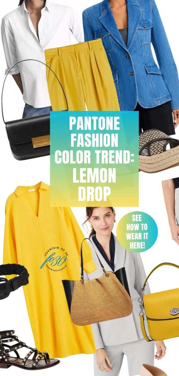 best wayys to wear yellow for women over 50 fountainof30