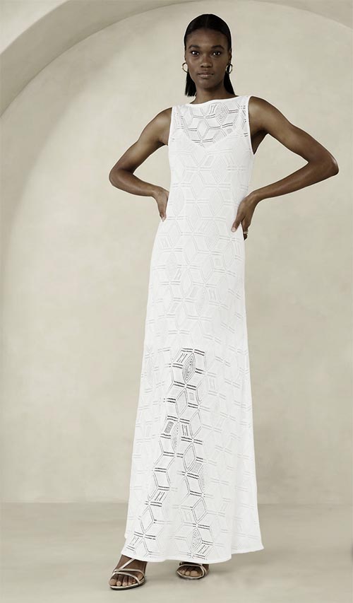 Banana Republic Lexia Lace Maxi