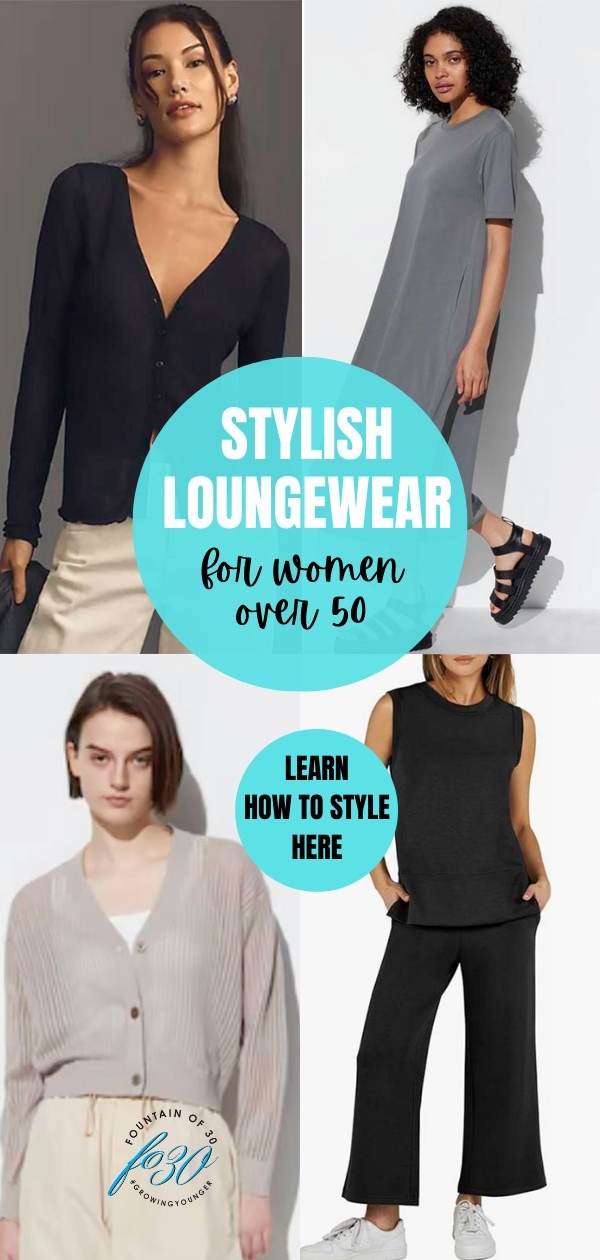 stylish loungewear for women over 50 how to style fountainof30