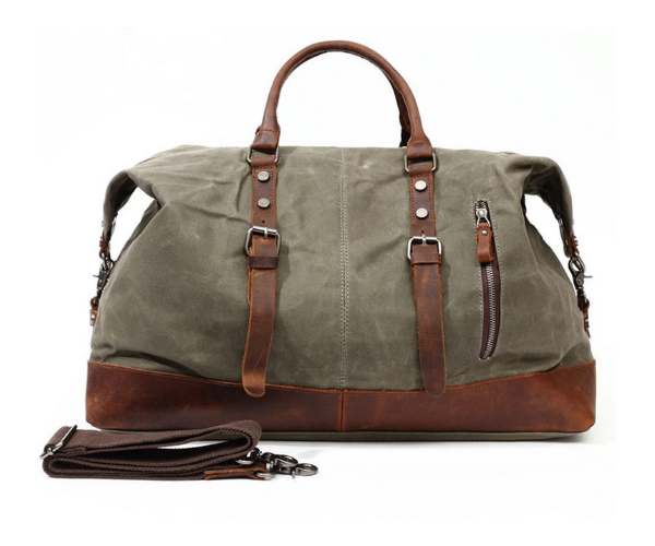 personalized canvss duffle bag gift idea for men fountainof30