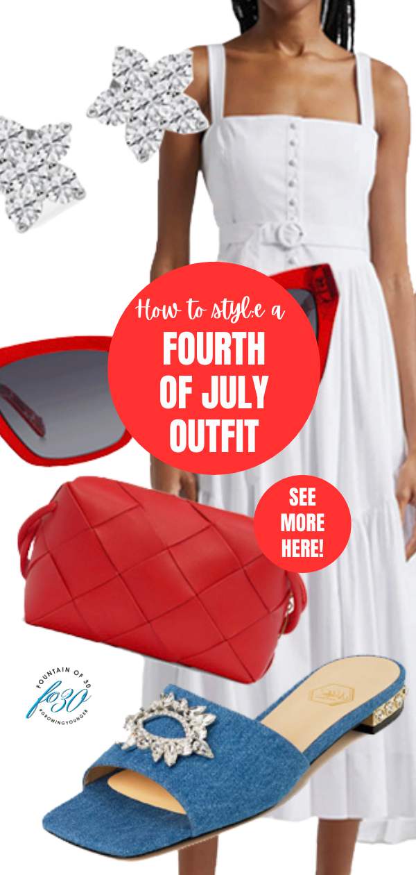 how to style a fourth of july outfit for women over 50 fountainof30