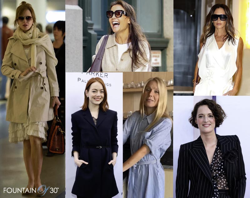 celebrities wearing parisian fashion trends fountainof30