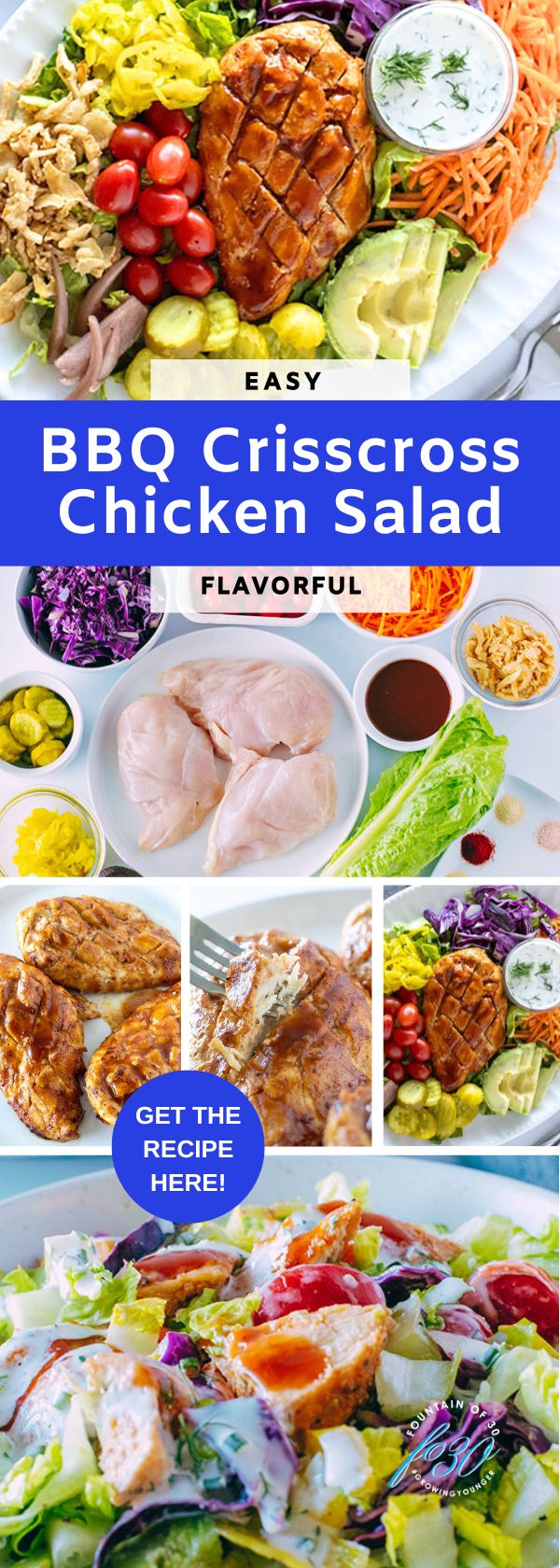 easy bbq crisscross chicken salad fountainof30