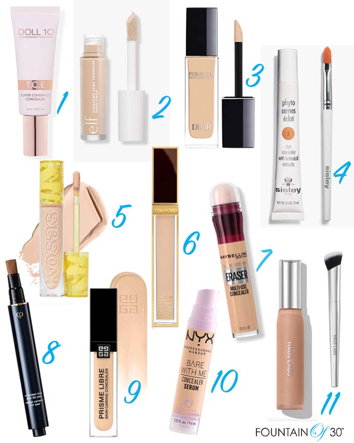 best concealer for mature skin fountainof30