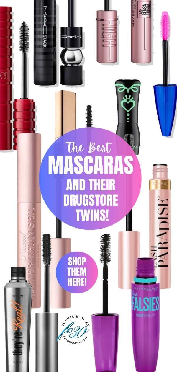 The best mascaras and their drugstore twins fountainof30