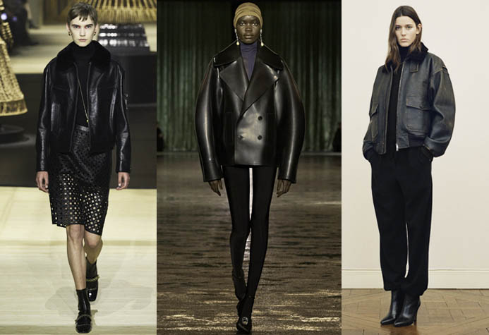 little black leather jacket fall 2024 fashion trend fountainof30