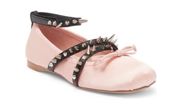 Jeffrey Campbell Choreo Ankle Strap Ballet Fllat