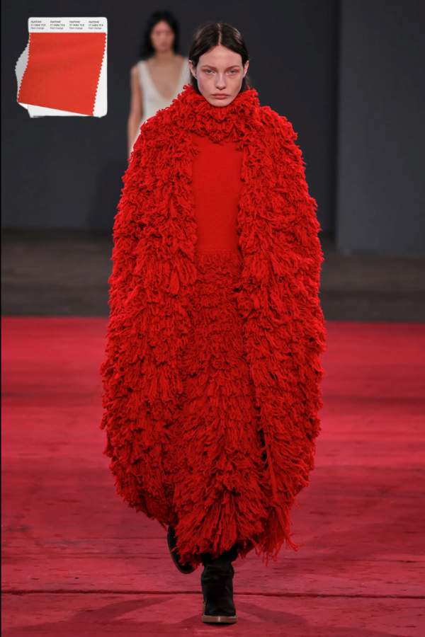 Red Orange at Gabriela Hearst fountainof30
