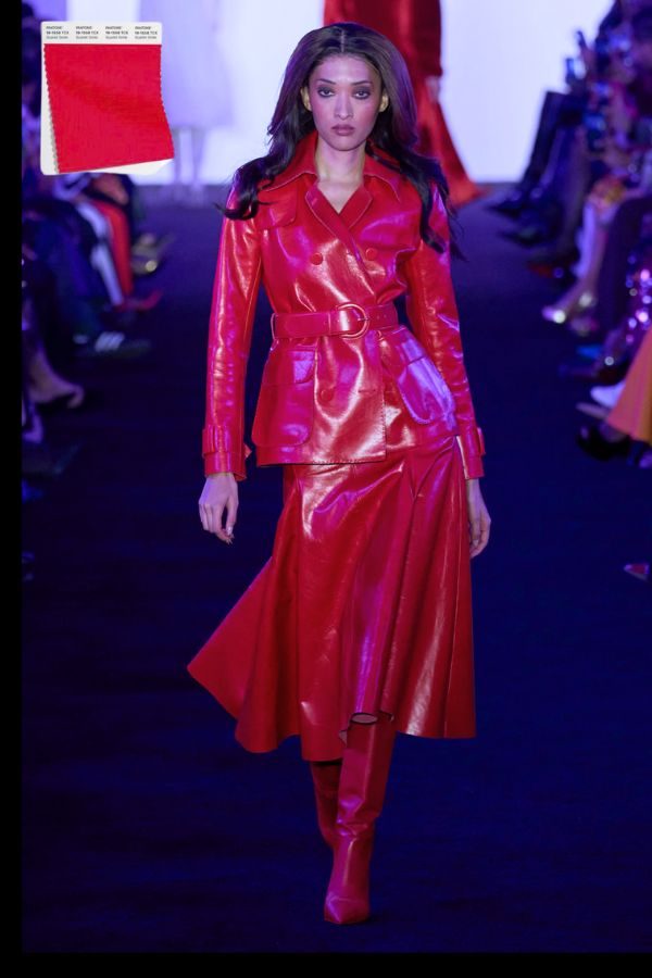 sergio hudson scarlet red fall color trend fountainof30