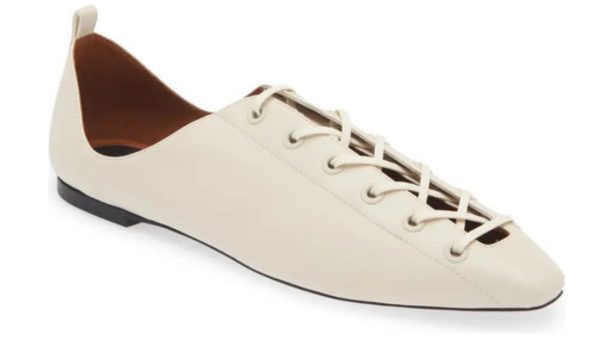 stella mcCartney lace up flats fountainof30
