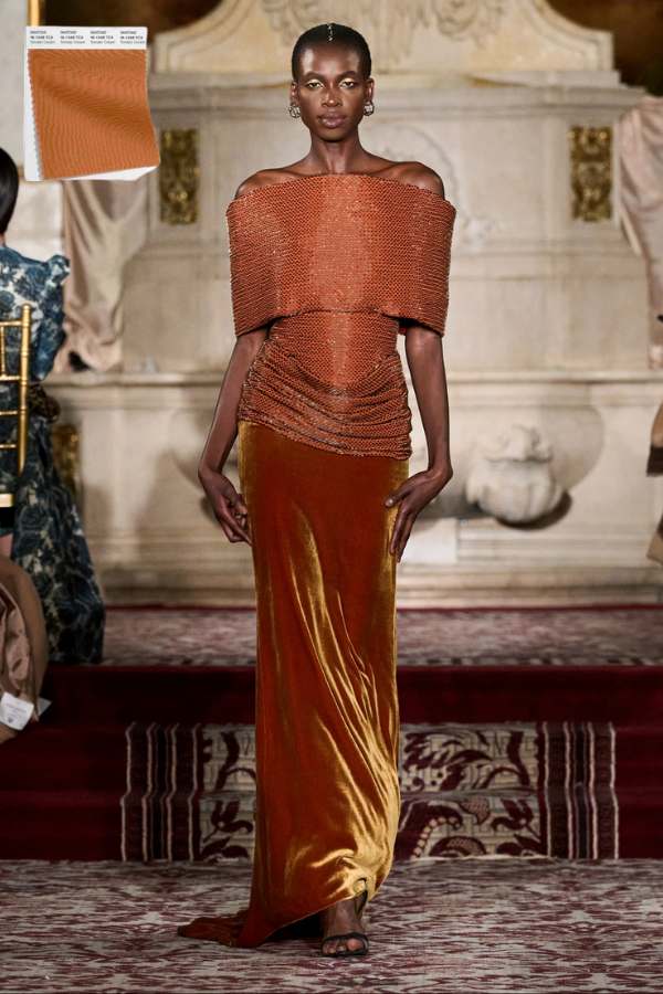 Tomato Cream at Christian Siriano