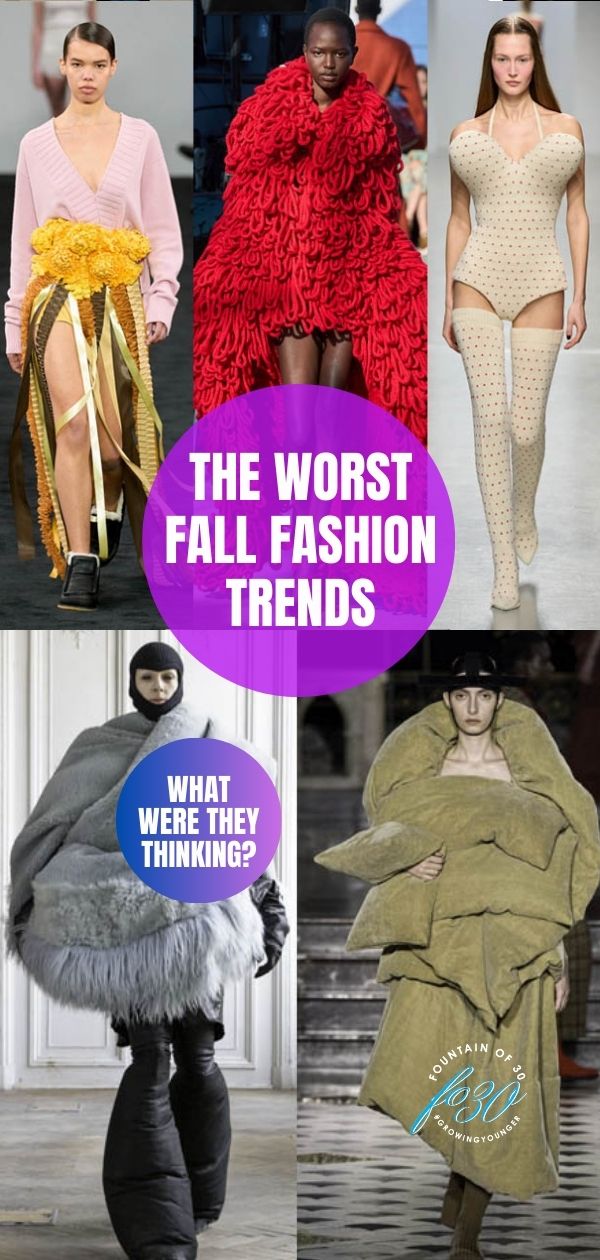 The Worst Fall 2024 Fashion Trends For Women Over 50 on Fountainof30