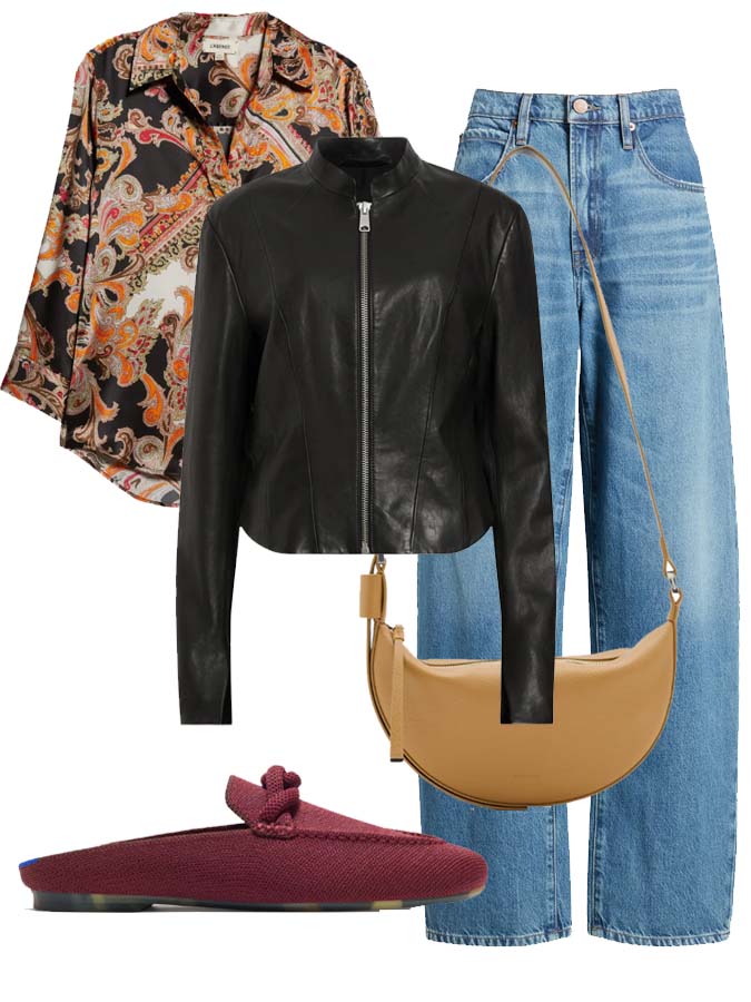 denim jeans outfit fall 2024 for women over 50 fountainof30