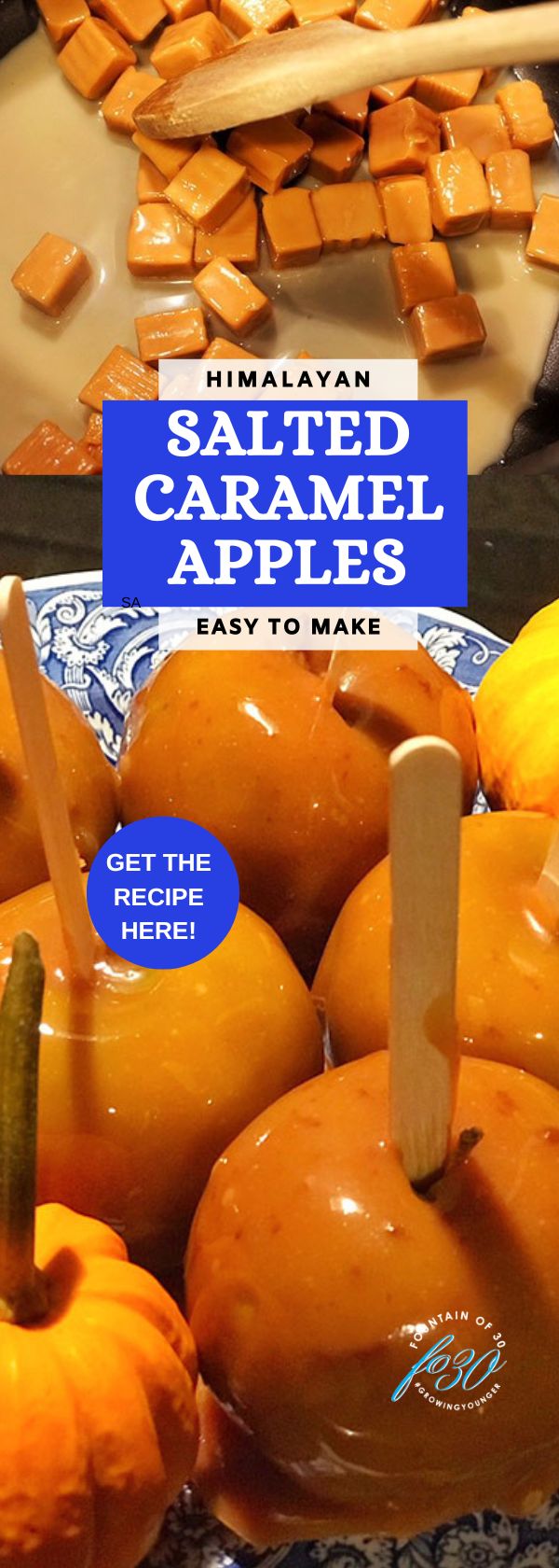 Delicious Salted Caramel Apples Recipe fountainof30