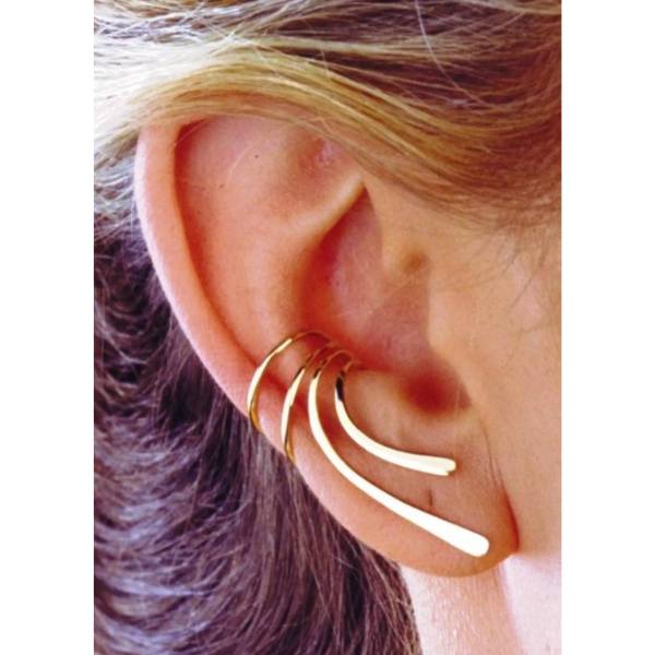 Ear Charms® Classic Long Wave™ Ear Cuff fountainof30