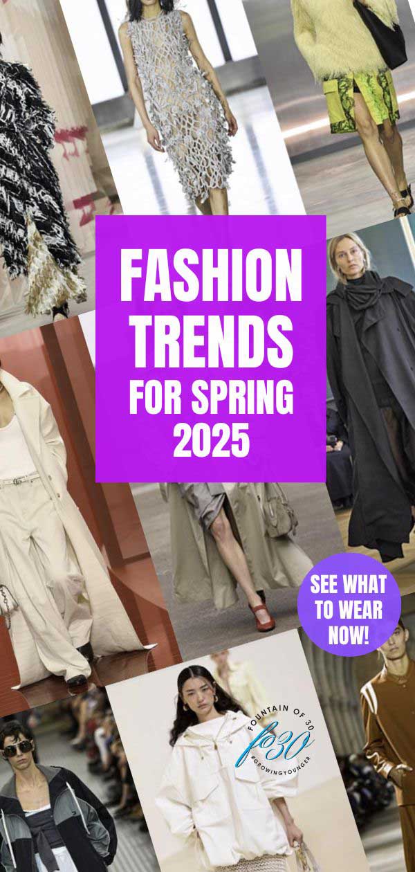 fashion trends from the runways for spring 2025 for women over 50 fountainof30 