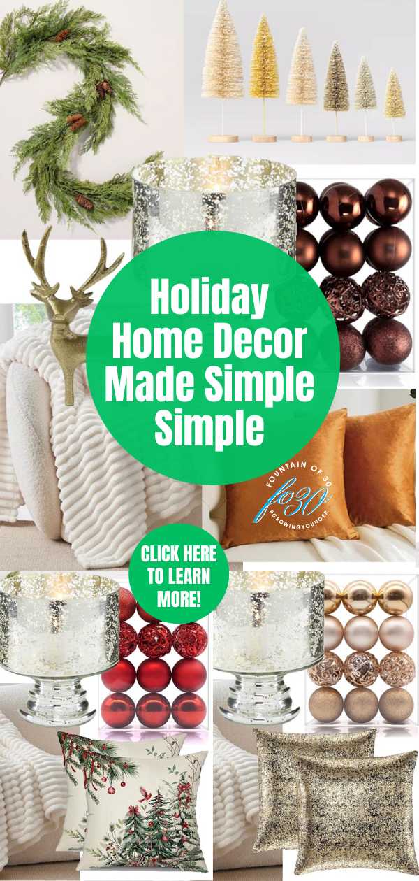 Holiday Home Decor Made Simple fountainof30