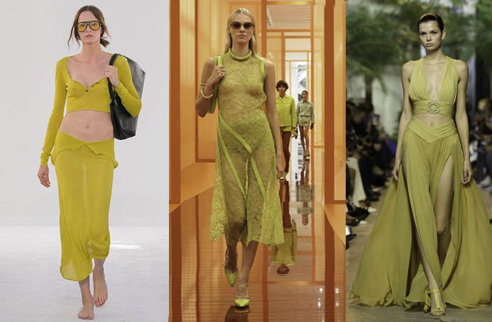 acid green spring runway fashion fountainof30