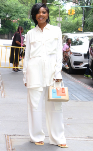 smart casual cream suit gabrielle union fountainof30