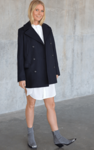 Gwyneth Paltrow smart casual fashion trend 2024 fountainof30