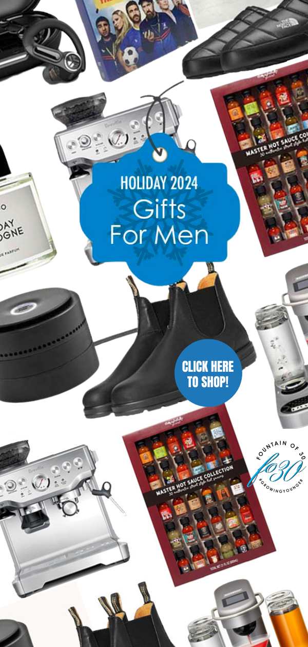 holiday 2024 gift ideas for men fountainof30