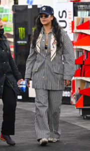 RIhanna in matching set 2024 fashion trends fountainof30